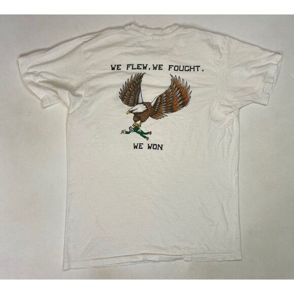 VINTAGE Operation Desert Storm We Won 1991 T-shirt Men Medium 90s Single Stitch